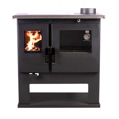 Готварска печка на дърва Verso CS Inox Ceramic с иноксова фурна и керамичен плот, Дясна, 8kW - Сравняване на продукти