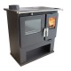 Готварска печка на дърва Verso CS Inox с иноксова фурна, Лява, 8kW | Готварски печки на дърва |  |