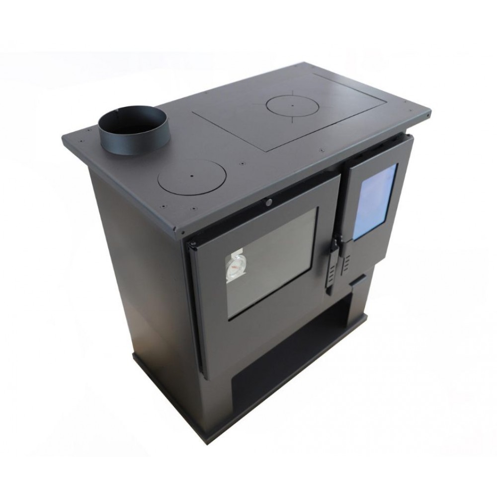 Готварска печка на дърва Verso CS Lite, Лява, 7.7kW | Камини Версо |  |