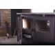 Готварска печка на дърва Verso CS Inox с иноксова фурна, Лява, 8kW | Готварски печки на дърва |  |