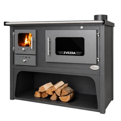 Готварска печка на дърва Звезда Classic Maxi, 10.3kW - Камини и печки на дърва