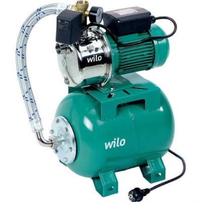 Хидрофорна помпа Wilo HWJ 202 X EM 24L - мощност 650W, напор 34м, дебит 75 l/min - Сравняване на продукти