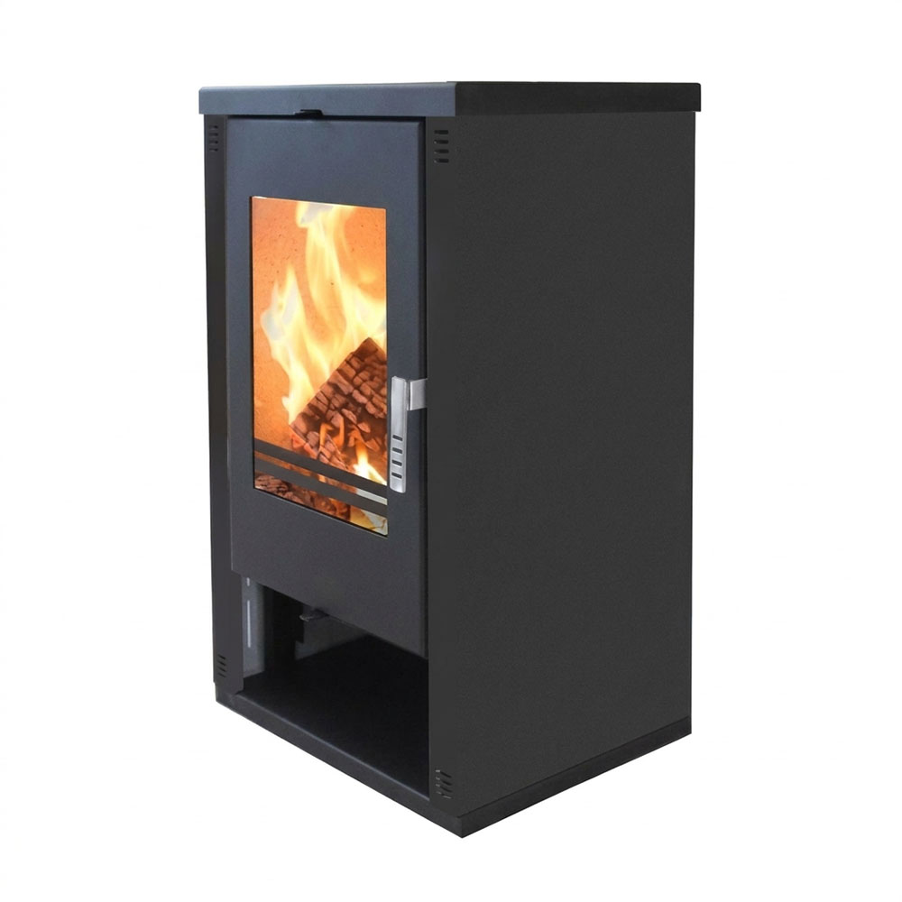 Камина на дърва Версо Theia, Черна, 9kW | Камини Версо |  |