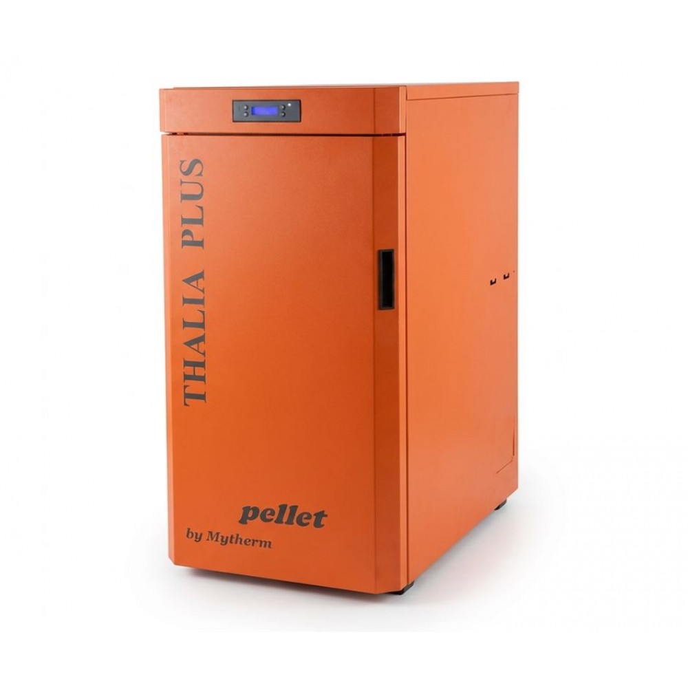 Пелетен котел Mytherm Thalia Plus 35 оранжев, 35kW | Пелетни камини с водна риза | Пелетни камини |