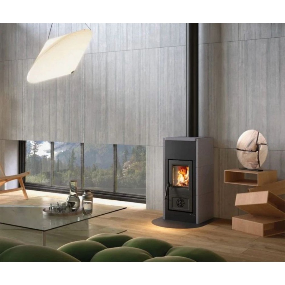 Италианска чугунена камина на дърва La Nordica Asia, 7kW | Сухи камини на дърва | Камини на дърва |