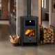 Камина на дърва с фурна Прити FG D EKO, 14.5kW | Печки Камини Прити | Прити |