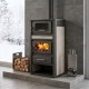 Камина на дърва с фурна Звезда MF Ceramic, 10.9kW | Сухи камини на дърва | Камини на дърва |