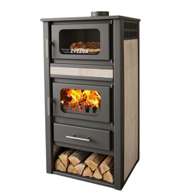 Камина на дърва с фурна Звезда MF Ceramic, 10.9kW - Сравняване на продукти