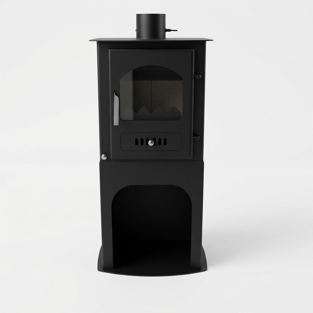 Камина на дърва Версо 1 Stand, 7.5kW | Сухи камини | Камини на дърва |