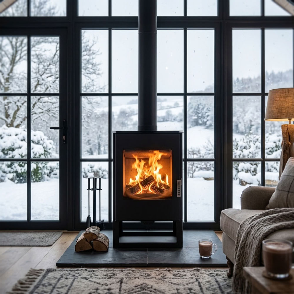 Камина на дърва Версо Ina, 7.5kW | Сухи камини | Камини на дърва |