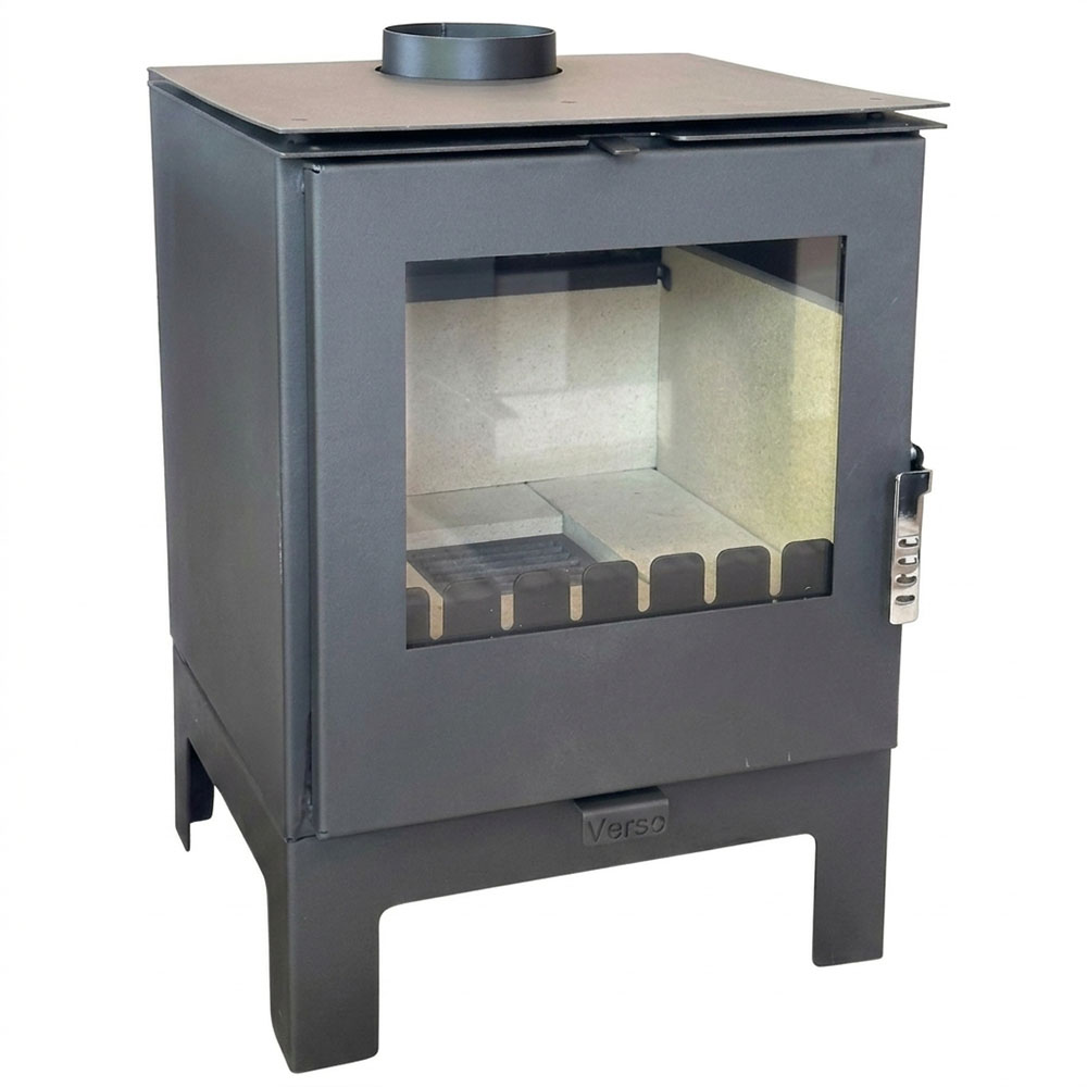 Камина на дърва Версо Kara L, 7.5kW | Сухи камини | Камини на дърва |