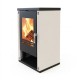 Камина на дърва Версо Lheia Слонова кост, 7.5 kW | Сухи камини | Камини на дърва |