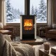 Камина на дърва Версо Lheia Слонова кост, 7.5 kW | Сухи камини | Камини на дърва |