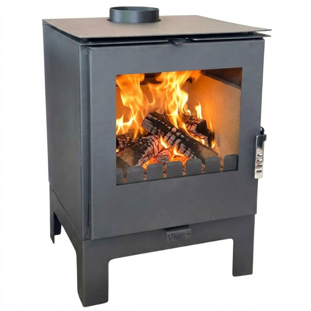 Камина на дърва Версо Rheia L, 5 kW | Сухи камини | Камини на дърва |