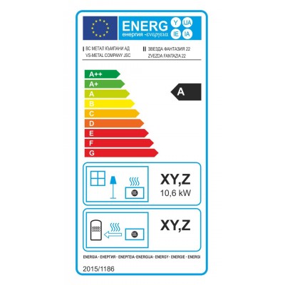 Камина на дърва Звезда Fantasia, 10.6kW - Сравняване на продукти