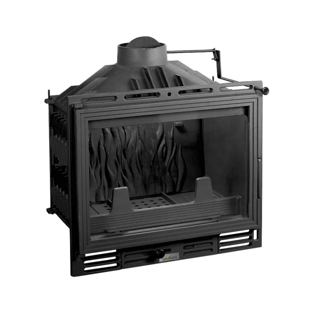 Камина за вграждане на дърва UNIFLAM 600 ECO с клапа, 8kW | Сухи камини за вграждане | Камини за вграждане |