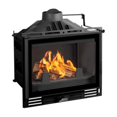 Камина за вграждане на дърва UNIFLAM 600 PLUS ECO с клапа и подаване на въздух, 8kW - Камини за вграждане