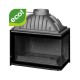 Камина за вграждане на дърва UNIFLAM 700 PLUS ECO с клапа, дясна страна, 9kW | Сухи камини за вграждане | Камини за вграждане |