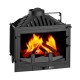 Камина за вграждане на дърва UNIFLAM 700 STANDARD ECO с клапа и подаване на въздух, 10kW | Сухи камини за вграждане | Камини за вграждане |