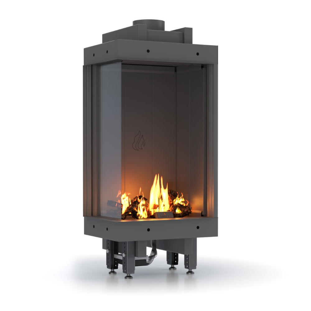 Камина за вграждане на газ Balkan Energy GAS STANDING CORNER, 3.9kW - 6.0kW | Камини на газ | Камини за вграждане |