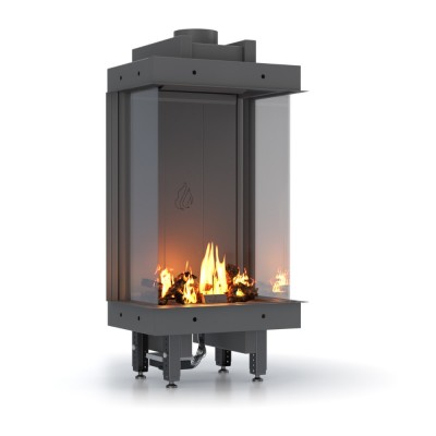 Камина за вграждане на газ Velmora Fire GAS STANDING PANORAMA, 3.9kW - 6.0kW - Камини на газ