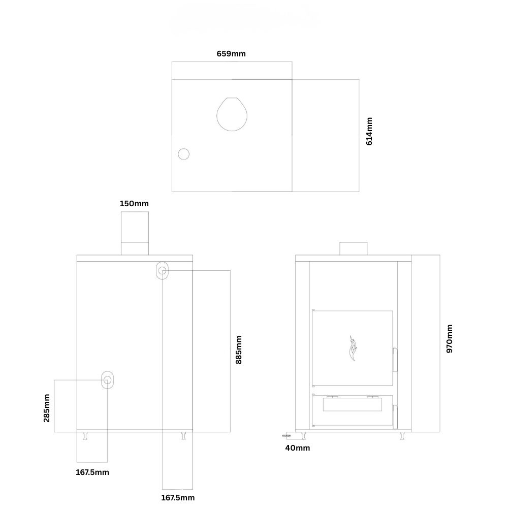 Котел на дърва Balkan Energy ATS HYDRO, 31 kW | Котли на дърва |  |