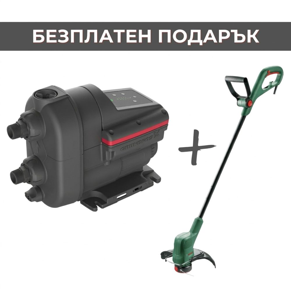 Хидрофорна система Grundfos SCALA2 3-45, мощност 550 W, дебит 3 m³/h , напор 45 м, налягане 10 бара | Хидрофори | Водни помпи |