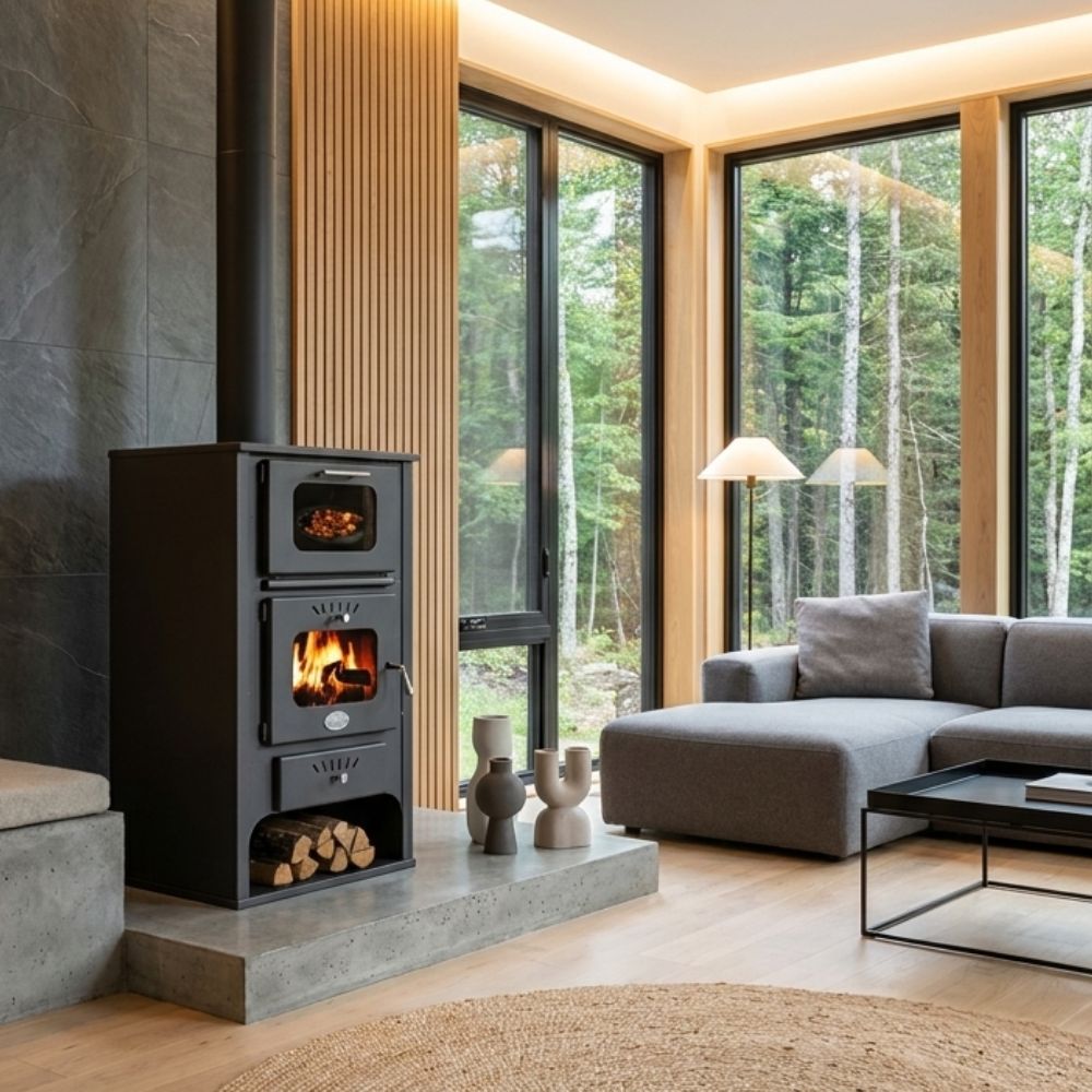 Камина на дърва с фурна Звезда GF 22, 15.3kW | Сухи камини на дърва | Камини на дърва |