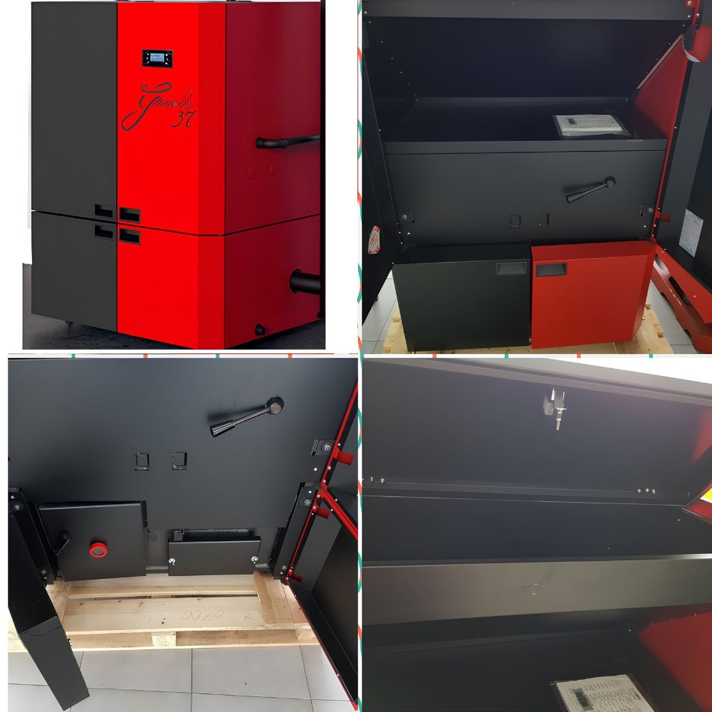 Пелетен котел  Alfa Plam Grande, 37kW | Пелетни котли |  |