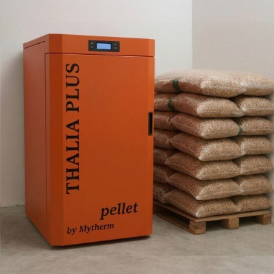 Пелетен котел Mytherm Thalia Plus 60 оранжев, 60kW - Сравняване на продукти
