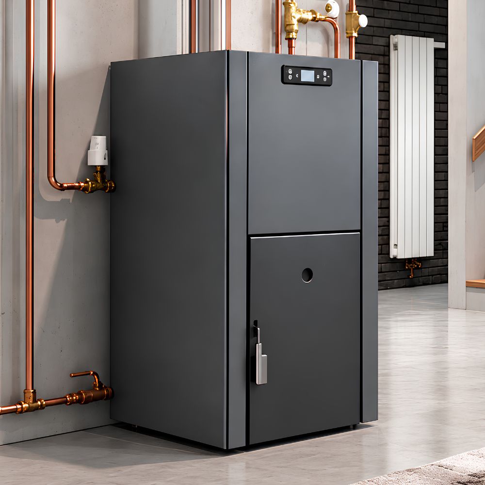 Пелетен котел Velmora Fire ECO EKP 36, 36kW | Пелетни камини с водна риза | Пелетни камини |