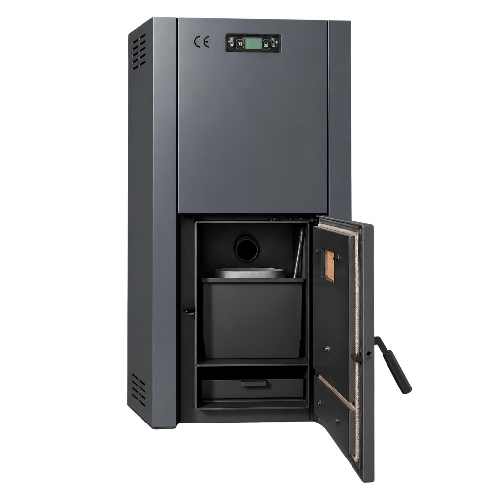Пелетен котел Velmora Fire ECO EKP 36, 36kW | Пелетни камини с водна риза | Пелетни камини |