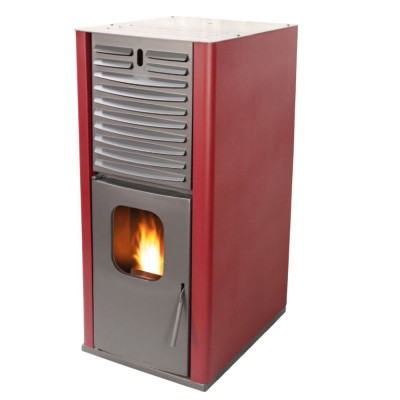Пелетна камина с водна риза Mytherm IOLI TS 18 червена, 18kW - Сравняване на продукти