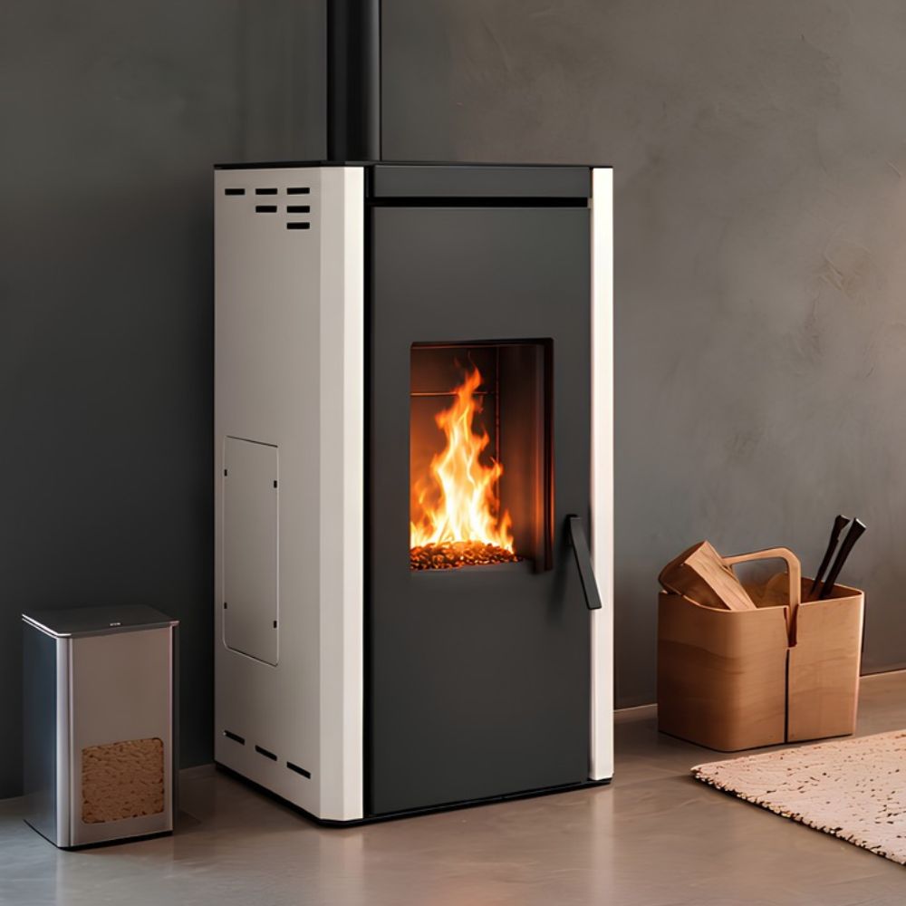 Пелетна камина Velmora Fire ES 24, 23.46kW | Пелетни камини с водна риза | Пелетни камини |