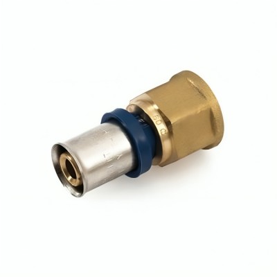 Прес фитинг прав 1/2"-26x3.0 за многослойни тръби PEX/AL/PEX - Pex Al Pex тръби и фитинги