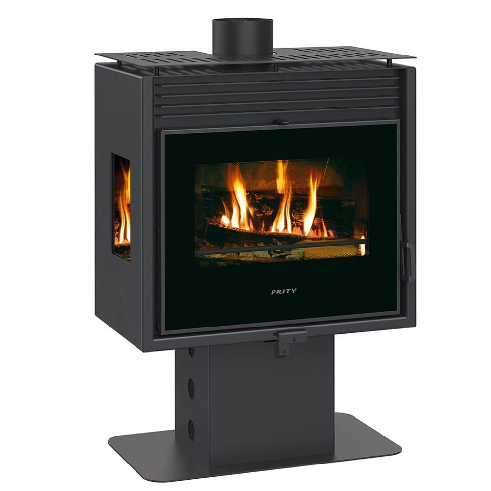 Камина на дърва Прити PM3L E, 10.8kW | Печки Камини Прити | Прити |