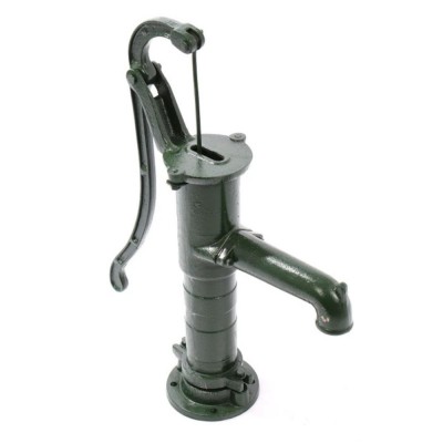 Ръчна помпа за вода Hydro-Fix - 0940105 - Материал: Чугун; Дължина (mm): 660; Цвят: Зелен; Размер (inch): 1 1/4"; Максимална дълбочина на засмукване (m): 7 - Водни помпи