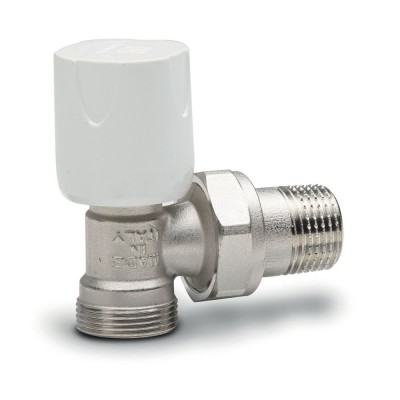 Радиаторен вентил за адаптор ъглов Luxor 1/2" M x 24*19 - Радиатори за парно