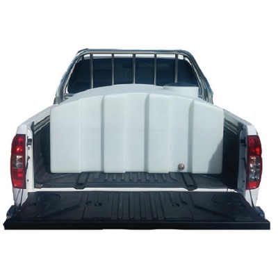 Резервоар за питейна вода HydroMoby PICK UP S9 за пикап, хоризонтален 850 л (бял) - HydroMoby