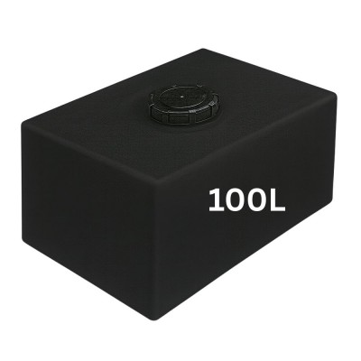 Резервоар за питейна вода HydroMoby SMALL S11, хоризонтален 100 л (черен) - HydroMoby
