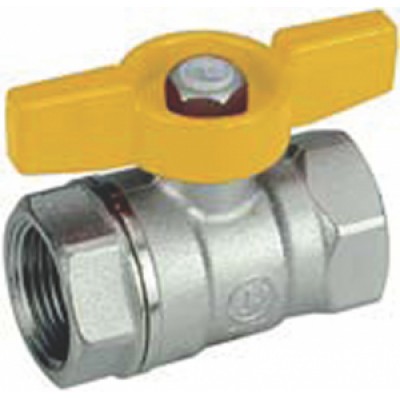 Сферичен кран за газ 1/2" ЖЖ Giacomini R250, пеперуда - Спирателни кранове и арматура