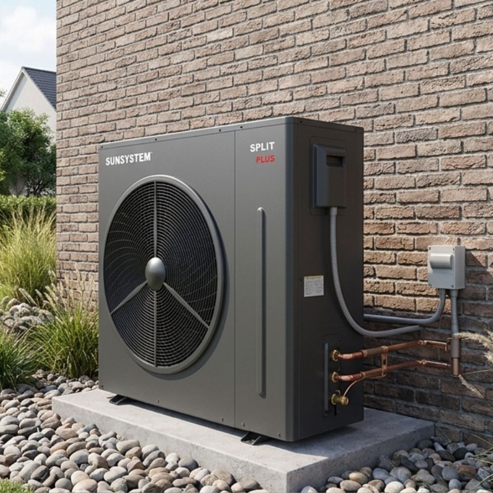Термопомпа Sunsystem SPLIT PLUS 060 1PH въздух-вода, 6.22kW | Термопомпи |  |
