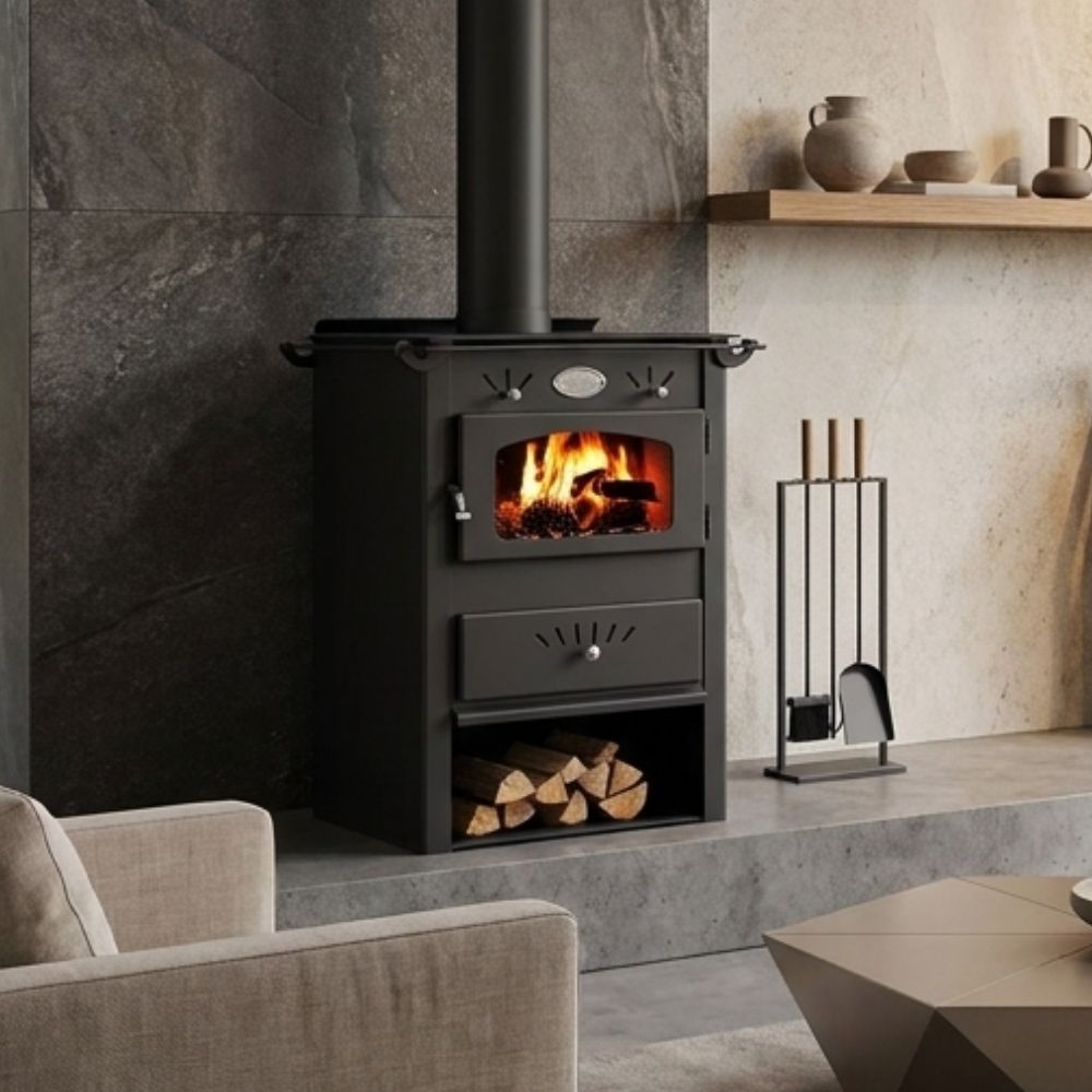 Камина на дърва Звезда 1 V 6, 6.9kW | Сухи камини на дърва | Камини на дърва |