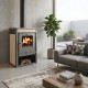 Камина на дърва с водна риза Звезда 4 VR 12 C, 12.2kW | Камини с водна риза | Камини на дърва |