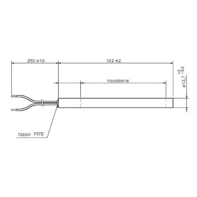 Запалка / Нагревател за пелетна камина Arce, Cadel, Eurofiamma, Eurosteack и др. 300W - Запалки / Нагреватели за пелетни камини