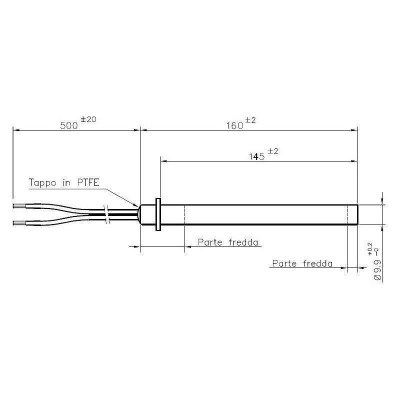 Запалка / Нагревател за пелетна камина, Дължина 160mm, 250W - Сравняване на продукти