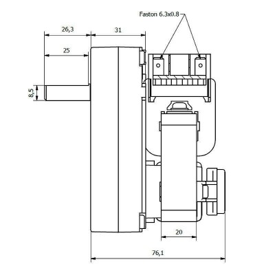 Мотор редуктор Kenta K9173007 1RPM за пелетни камини Italiana Camini, Eurofiamma, Bestfire и др. - Сравняване на продукти