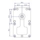 Мотор редуктор Mellor FB1304 8RPM за пелетна камина | Мотор-Редуктори | Части за пелетни камини |
