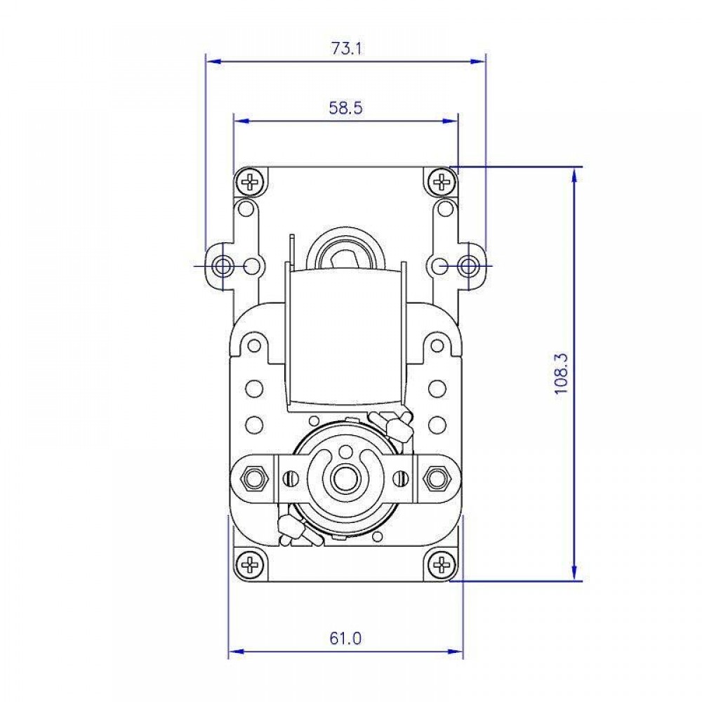 Мотор редуктор с кух вал Mellor KB1008 5RPM за пелетна камина Cadel, Deville, Eurofiamma, Eurostek, Italiana Camini, Karmek One, Zibro, Puros, Qlima, Italflame, Bestfire, TMC, MG и др. | Мотор-Редуктори | Части за пелетни камини |