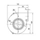 Центробежен вентилатор EBM за пелетна камина Clam и др. | Вентилатори | Части за пелетни камини |